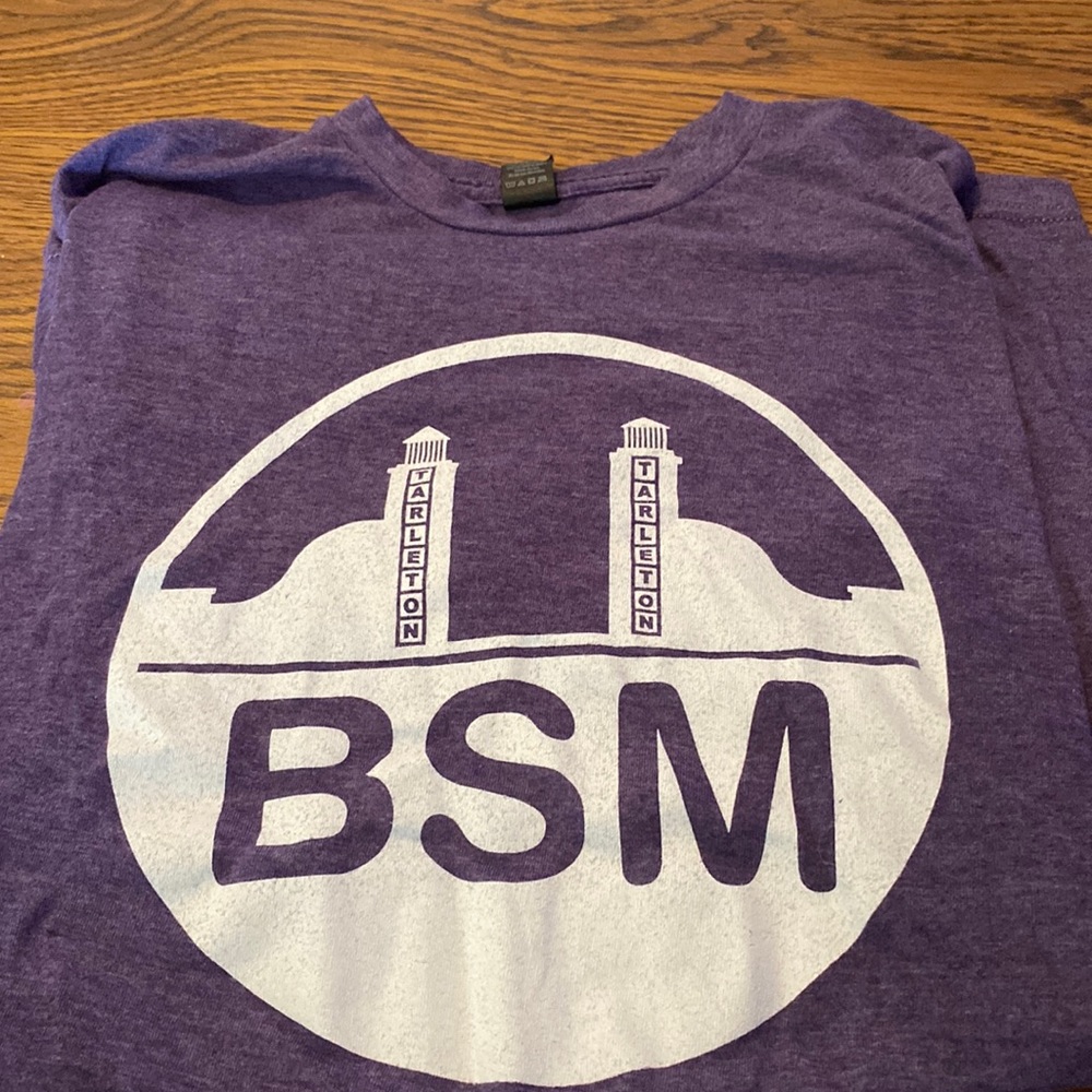 Tarleton State University Baptist student ministry shirt